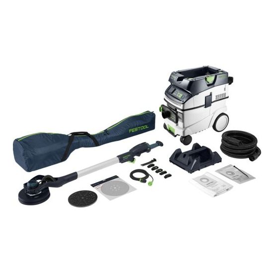 Festool Langhalssliber- og støvsugersæt PLANEX LHS 2-M 225 EQ/CTM 36-Set - EU stik - 578455