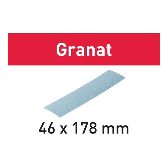 Festool Slibepapir STF 46x178mm P120 Granat l 10 stk. - 204278