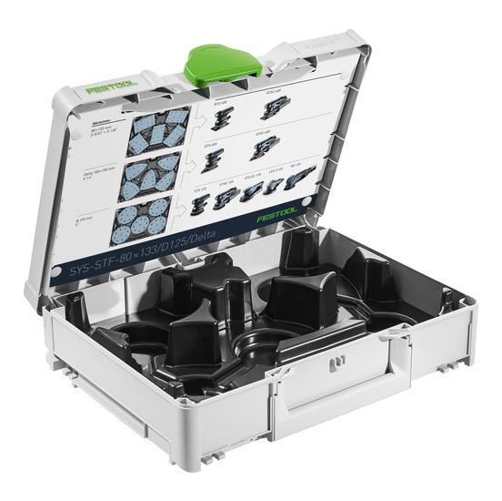 Festool Systainer3 SYS-STF-80x133/D125/Delta til slibepapir - 576781