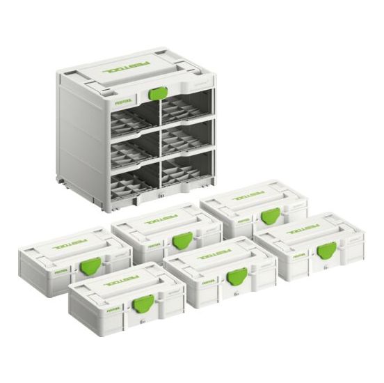 Festool Systainer³-rack SYS3-RK/6 M 337-Set - 577816