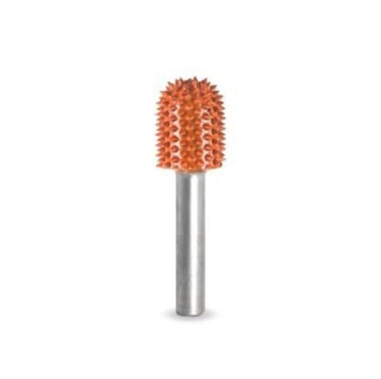 Saburrtooth 6mm Fræsestift, boldspids, meget grov - DR-ZSA-6BN12-90