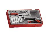 Teng Tools topnøglesæt 1/4" TT1435 med 35 dele 03490109