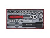 Teng Tools Topnøglesæt 3/8" TT3819 med 19 dele 03520103