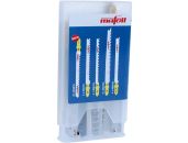 Mafell Sortiment 1; 4 styk W2, W+P2, W5, W4, 2 styk CUnex W1 MA-093712