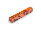 CraftProKits Firkantet Akrylblok - Toxic Orange & Sort AX101692