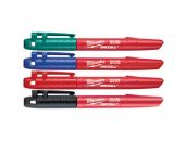 Milwaukee INKZALL Permanent marker - 4 farver 48223106