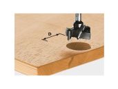Festool Beslagbor HW, skaft 8 mm HW S8 D30 491075