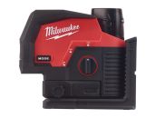 Milwaukee Krydslaser M12 CLLP-301C 4933478100