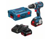 Bosch akku slagboremaskine GSB 18V-EC 2X5,0AH L-BOXX 0615990L3E