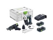 Festool Akku gipspladeskruemaskine DWC 18-2500 HPC 4,0 I-Plus i Systainer3 576498