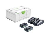 Festool Energi-Set SYS 18V 2x4,0/TCL 6 DUO 577109