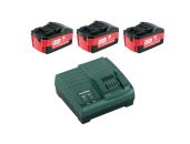 Metabo Batteri Basis-Sæt (5.2 Ah 18V) + Oplader 685048000