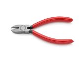 Knipex Skævbider sort atramenteret, betrukket med kunststof 125 mm KN-7001125