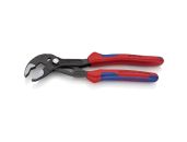 Knipex KNIPEX Cobra® Hightech-vandpumpetang grå atramenteret, med flerkomponent-håndtag 180 mm KN-8702180