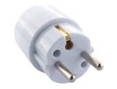 Schuko adapter mellem Schuko (EU stik) til DK jord 6228100090