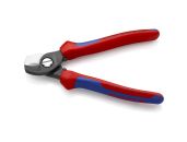 Knipex Kabelsaks bruneret, med flerkomponent-håndtag 165 mm KN-9512165