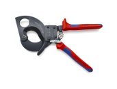 Knipex Kabelsaks (Skraldeprincip) sort lakeret, med flerkomponent-håndtag 280 mm KN-9531280