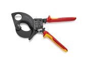 Knipex Kabelsaks (Skraldeprincip) sort lakeret,VDE-godkendt 280 mm KN-9536280