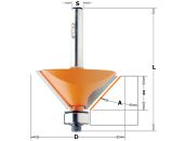 CMT Fasfræser HM 31,7x11 45° K6 736.280.11