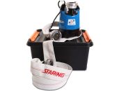 Tsurumi Entreprenørpumpe 2" inkl. slange og koblinger LB-480 STA-LB-480-SÆT-BOX
