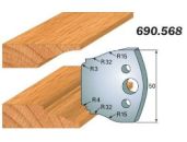 CMT Profilknive sæt 50mm nr. 568 690.568