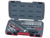 Teng Tools Topnøglesæt 1/4'' T1460 med 60 dele 167260108