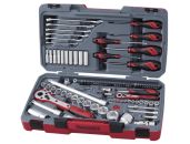 Teng Tools topnøglesæt 1/4" og 1/2" TM095 - 95 dele 231330101