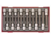 Teng Tools Bits-topnøglesæt torx & unbraco 1/2" TTTXH15 med 15 dele 118890102