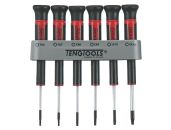 Teng Tools finmekaniker skruetrækker sæt Torx MDM706TX - 6 stk. 102150109