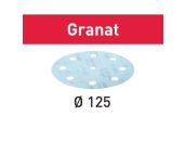 Festool StickFix-slibepapir Ø 125 mm Granat P1200 497181