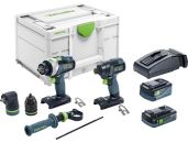 Festool Skrue- og boresæt TID 18 5,0/4,0-Set TPC 18/4 577654