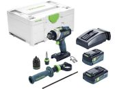 Festool Akku slagbore-/skruemaskine TPC 18/4 5,0/4,0 I-Plus QUADRIVE 577651