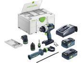 Festool Akku slagbore-/skruemaskine TPC 18/4 5,0/4,0 I-Set QUADRIVE 577621