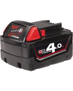 Milwaukee batteri M18 B4 Red Lithium-Ion 18V 4,0 Ah 4932430063