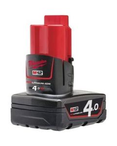 Milwaukee batteri M12 B4 12V 4,0 Ah Red Lithium-Ion 4932430065