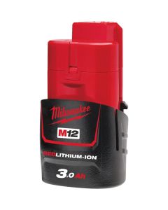 Milwaukee Batteri M12 B3 12V - 3,0 Ah Redlithium 4932451388