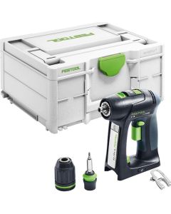 Festool akku bore-/skruemaskine C 18-Basic i Systainer3 576434