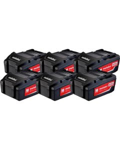 Metabo Batteri Basic Sæt 18V 6x4,0 Ah LI-POWER 625151000