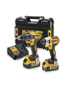 DeWalt 18V XR kulløs sæt, 2 X 5Ah DW-DCK268P2T-QW