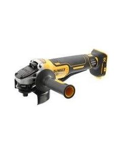 DeWalt 18V XR 125mm kulløs vinkelsliber med vippekontakt, løs enhed i TSTAK DW-DCG406NT-XJ