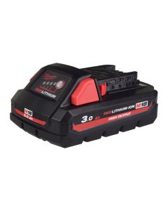 Milwaukee batteri M18 HB3 HO Red Lithium-Ion 18V 3,0 Ah 4932471069