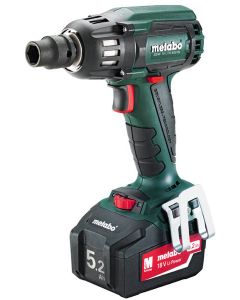 Metabo Akku Slagnøgle SSW 18 LTX 400 BL 5,2 Ah 602205650