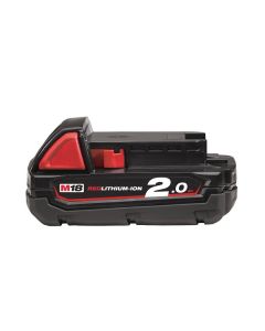 Milwaukee batteri M18B2 Red Lithium 18V 2,0 Ah 4932430062