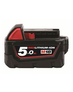 Milwaukee batteri M18 B5 Red Lithium-Ion 18V 5,0 Ah 4932430483