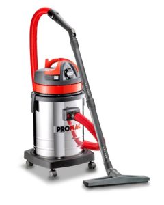 PROMAC Industriel våd + tør støvsuger 32ltr. JET-VAC-33TB-R