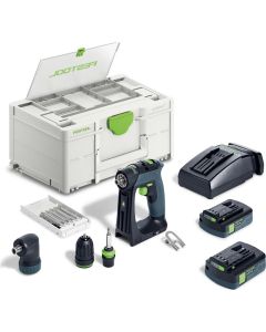 Festool Akku bore-/skruemaskine CXS 18 C 3,0-Set 576884