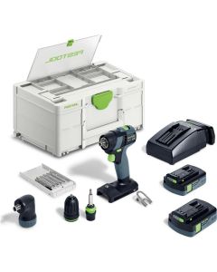 Festool Akku bore-/skruemaskine TXS 18 C 3,0-Set 576896