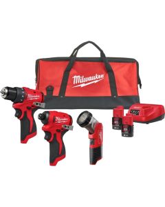 Milwaukee kombokit M12BLPP3A-202B M12 3-PC 4933499694