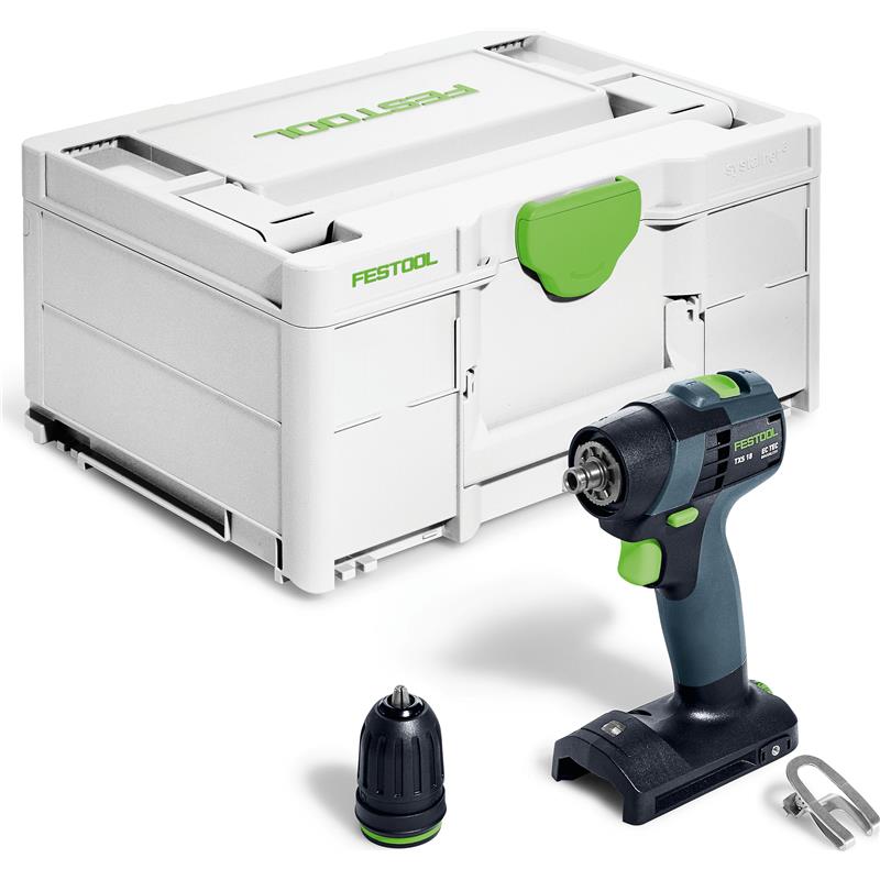 Se Festool Akku bore-/skruemaskine TXS 18-Basic hos Dorch & Danola A/S