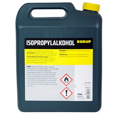 Billede af Borup isopropylalkohol 99,9% 5 liter hos Dorch & Danola A/S